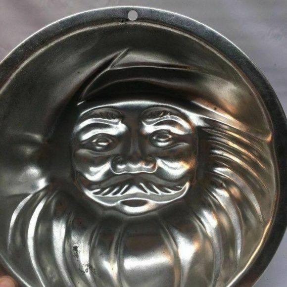 Progressus 2000 #725 Santa Claus Face Christmas Baking Jello Cake Vintage - Picture 7 of 8